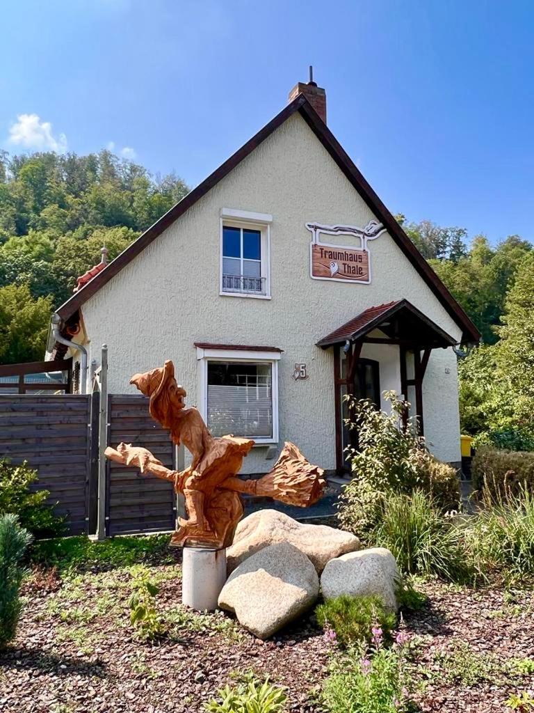 Traumhaus Thale Mit Sauna Und Kamin Exterior photo